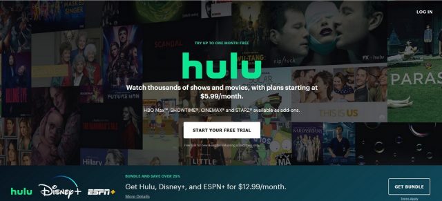 Download gratis indhold fra Hulu