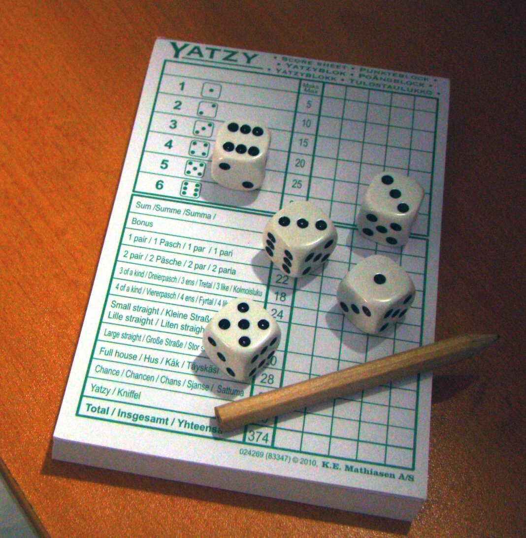 Yatzy regler 5 terninger Yatzy regler 5 terninger